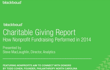 2014 Charitable Giving Report
