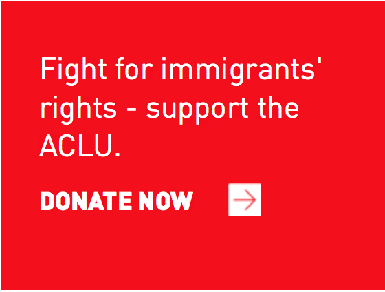 ACLU Donation Button
