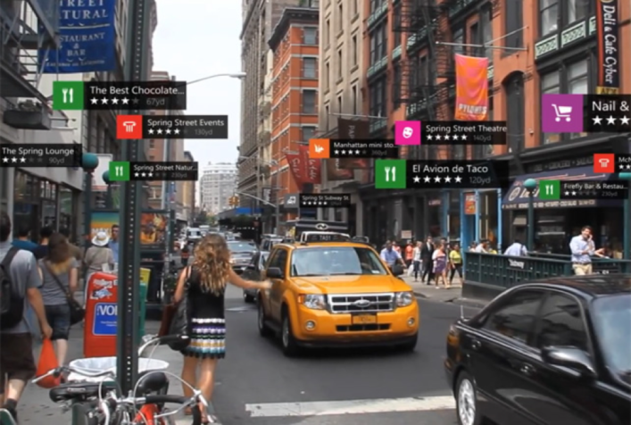 Example of how Augmented Reality can be used for social good.